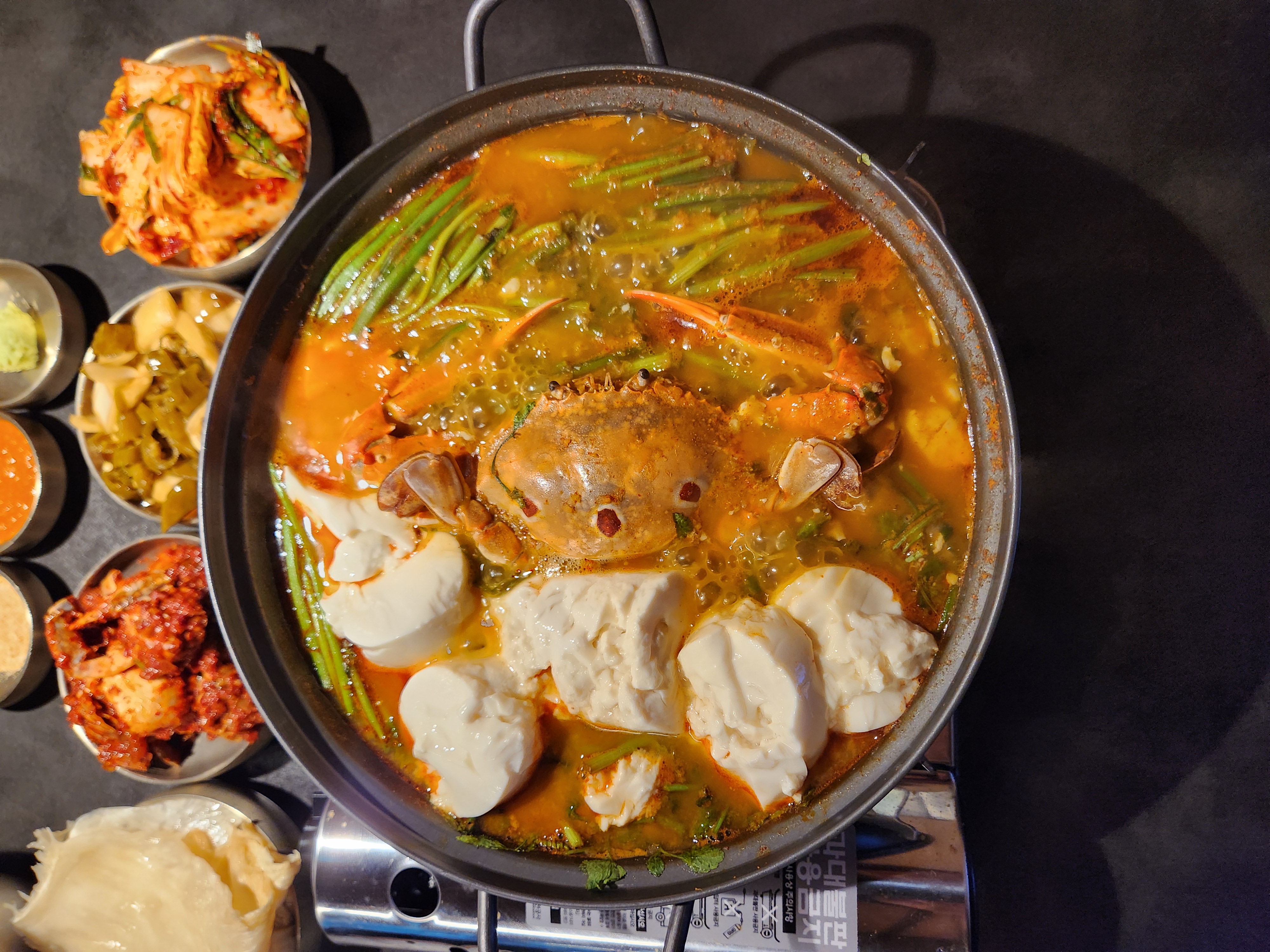 Spicy Crab Tofu Stew